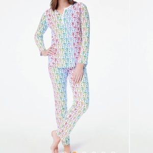 ROLLER RABBIT RAINBOW MONKEY PAJAMA SET 🌈🐒